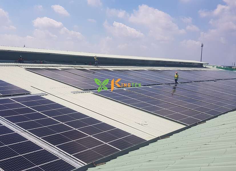 Hệ thống điện mặt trời hòa lưới công suất 972,4kWp tại Long An