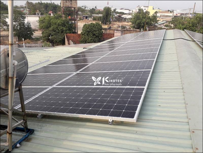Hệ thống điện mặt trời hòa lưới công suất 21,0 kWp tại Củ Chi, TP.HCM
