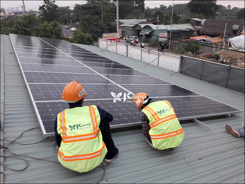 Hệ thống điện mặt trời hòa lưới công suất 21,0 kWp tại Củ Chi, TP.HCM