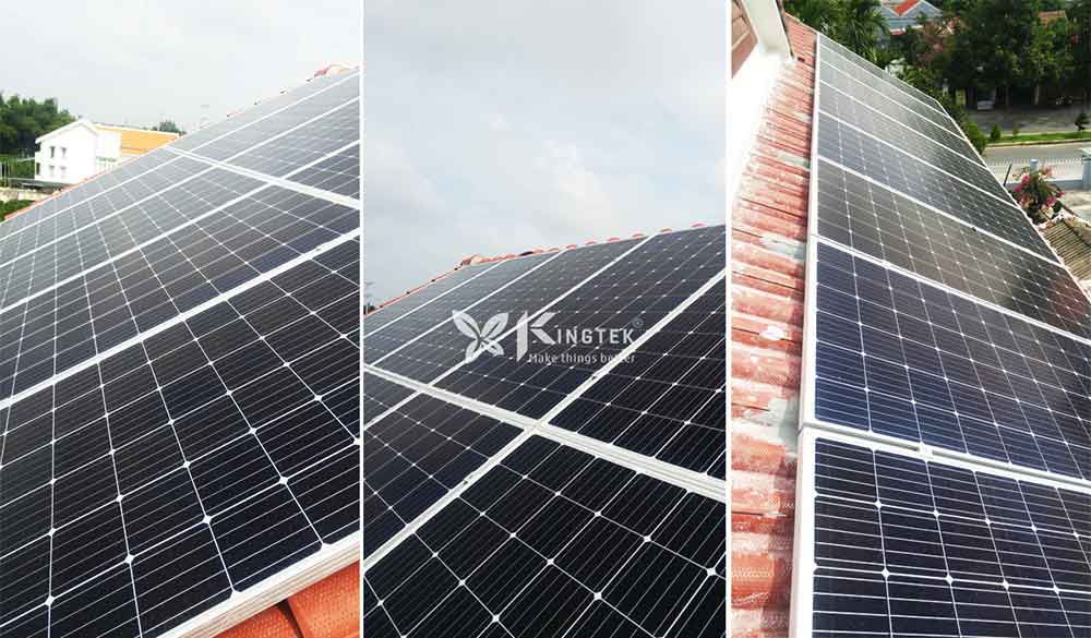 Hệ thống điện mặt trời hòa lưới công suất 8,4 kWp tại Quảng Nam