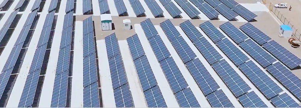 Trang trại điện mặt trời ở Rafsanjan